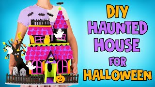 DIY Haunted House 👻🏚️ Crafting Spooktacular Decor for Halloween [upl. by Mabelle104]