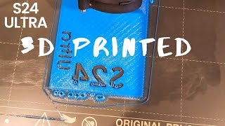 3D Printing S24 Ultra Case in Tpu [upl. by Analart]