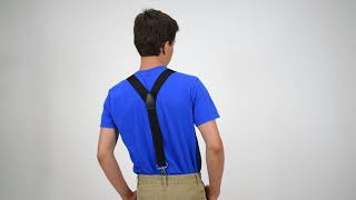 Trigger Snap Suspenders That Attach to Belt Loops [upl. by Hsital]