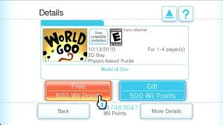 Wii Shop Channel in 2023 With Downloading [upl. by Schuyler906]