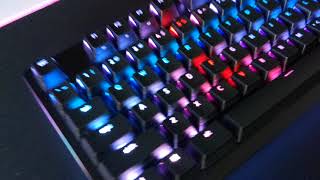 Razer Phantom Stealth Pudding Keycaps Showcase 4K [upl. by Samaj]