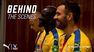 Behind the scenes of CPFC new Puma kit photo shoot [upl. by Tnarb872]