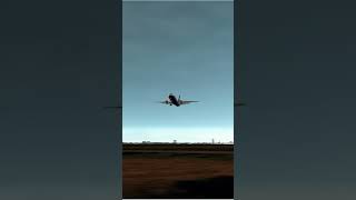 Ryanair 737800 landing in Nantes NTE geofs boeing plane737 ryanair GeoFS [upl. by Anaujahs]