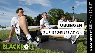 Übungen zur Regeneration mit der DIE MANNSCHAFT Faszienrolle [upl. by Iroj]