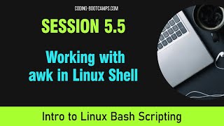 Bash Scripting Session 55  Working with awk [upl. by Parsifal]