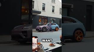 Porsches Color Changing Car 😮😱 [upl. by Elidad544]