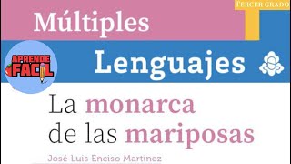 quotLa monarca de las mariposasquot Múltiples lenguajes 3er grado AudiolibroNuevos libros 2023 [upl. by Weatherley36]