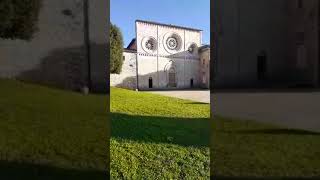 Abbazia S Pietro Assisi Umbria Italia [upl. by Cooke]