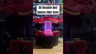 DX Henshin Belt Kamen Rider Gavv shots Dx henshin belt kamen rider gavv gavv kamenrider [upl. by Katina]