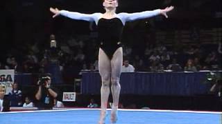 Viktoria Karpenko  Floor Exercise  1998 Visa American Cup [upl. by Thaddeus]