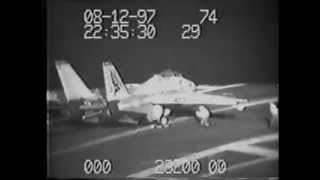 F14 ejection on deck [upl. by Massiw]