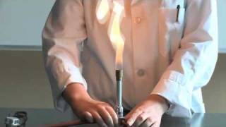 How to Light a Bunsen Burner [upl. by Seuqram363]