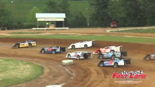 Brownstown Speedway  05242014  Super Late Model Highlights [upl. by Fridlund]