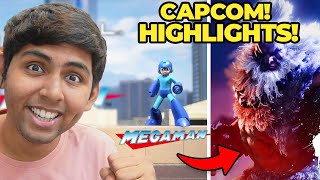 Reacting to Capcoms BIGGEST Announcements  capcomasia [upl. by Yelsnit200]