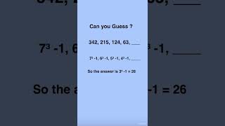 Number Series Mathematics Reasoning mathstricks [upl. by Alyworth]