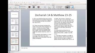 Zechariah 14 and Matthew 24 Fulfilled in 70AD Part 2 [upl. by Nylrats]