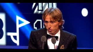 Luka Modrić ist Weltfußballer des Jahres 2018 [upl. by Dj]