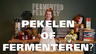 PEKELEN FERMENTEREN OPGIETEN [upl. by Euqininod]