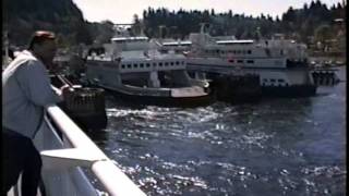 BC Ferries Sunshine Coast British Columbia leaving Horseshoe Bay [upl. by Koffman]