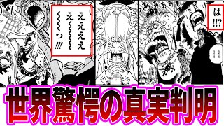 【最新1115話】世界が驚愕するベガパンクの暴露を聞いた読者の反応集【ワンピース反応集】 [upl. by Schmitz289]