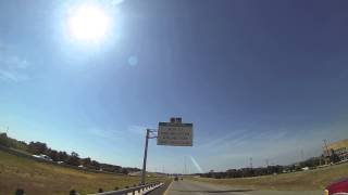 Southbound on Hwy 121 From I35E In Dallas To I35W In Fort Worth TX 101615 [upl. by Gnouhp]