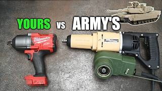 The Armys Fascinating M1 ABRAMS Impact Wrench [upl. by Assetak]