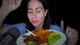 Asmr comiendo Chilaquiles Mexicanos  Asmr Story time [upl. by Madison695]