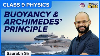 Buoyancy and Archimedes Principle  Class 9 Gravitation  Science  BYJUS [upl. by Elleinaj372]