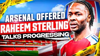 Champions League Draw Reaction Arsenals Chances of signing Raheem Sterling [upl. by Cohberg]