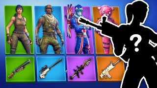 RANDOM SKIN CHALLENGE in Fortnite Battle Royale [upl. by Lal]