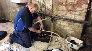 Plumber Doing a Magnacleanse Day in the life of a Plumbing  Gas Engineer [upl. by Eciruam]