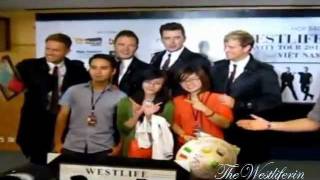 Westlife  Vietnamese fans secret meeting place [upl. by Magdau379]