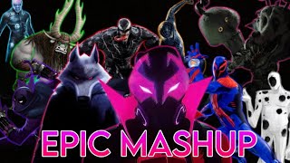 Epic mashupEarth 42 Prowler Death SpiderMan 2099 Venom Black Suit Kai Electro Mangle Spot [upl. by Arihs500]