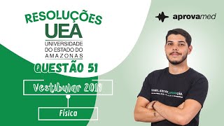 UEA SIS III 2019  Física  Questão 51 [upl. by Krilov791]