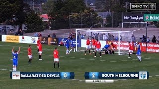 NPL 2014 R7  Ballarat Red Devils v South Melbourne  SMFC TV [upl. by Javler]