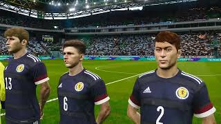 GEORGIA  SCOTLAND ENTRY PES 2021 GAMEPLAY [upl. by Sihon]