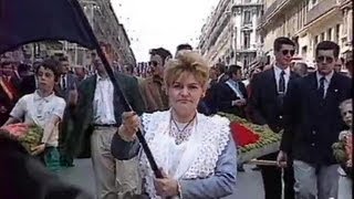 Manifestation du Front national à Marseille [upl. by Otsugua]