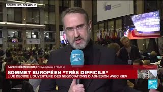 Adhésion de lUkraine à lUE  la Hongrie sest abstenue annonce Orban • FRANCE 24 [upl. by Roumell]