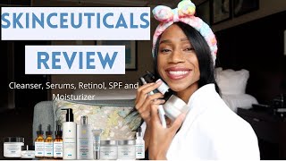 SkinCeuticals Review Phloretin CF Triple Lipid 03 Retinol Tinted SPF and More  Regina Ramos [upl. by Igenia875]