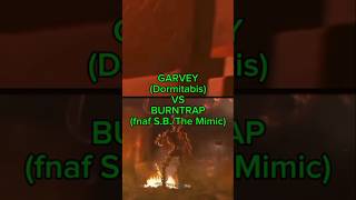 Garvey vs Burntrap fnaf dormitabis garvey burntrap torneo [upl. by Jania769]