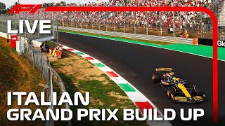 LIVE Italian Grand Prix BuildUp and Drivers Parade [upl. by Leiser]