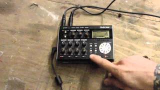 Tascam DP004 Quick Tutorial [upl. by Noit]