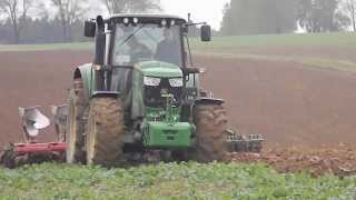 John Deere 6150M  Kverneland [upl. by Platto]