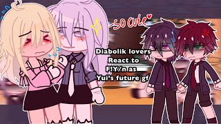 Diabolik lovers react to FYn as Yui’s future girlfriend ⚠️Angy vampires😾Speed2x [upl. by Daj977]