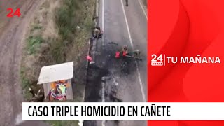 Detienen a los presuntos autores del homicidio de tres carabineros en Cañete  24 Horas TVN Chile [upl. by Refeinnej]