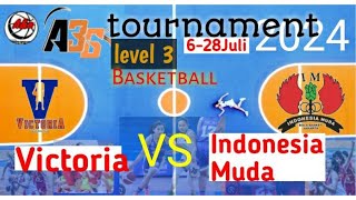 3GK Tournament level3 KU12 putri Victoria vs Ind Muda 14072024 [upl. by Siver200]