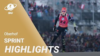 Oberhof 2023 Women Sprint Highlights [upl. by Bertilla]