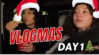 3am mcdonalds mukbang 🍟 vlogmas day 1 🎄 [upl. by Ahsema]