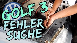 VW GOLF 3 FEHLERSUCHE TUTORIAL  ELEKTRIK  BARSTUNINGTV [upl. by Aninotna726]