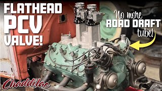 Flathead PCV Valve Install · Use an early style intake on a 8ba Flattie [upl. by Arnuad830]